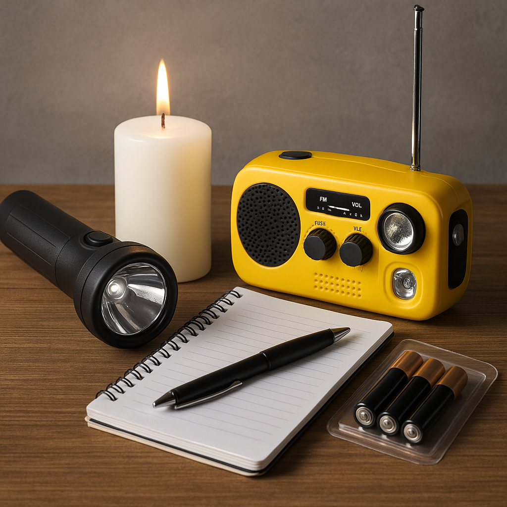 Kit básico de Emergencia para apagones